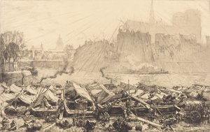 Büyük Elma Pazarı Büyük Elma Pazarı, 1917. by Auguste Lepere