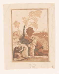 Müzik ve Şiir, sanatçıya yardım ediyor La Musique et la Poesie secourant les Artistes