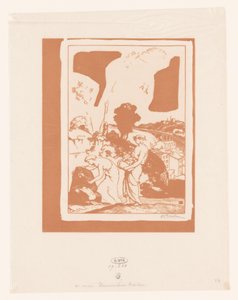Müzik ve Şiir, sanatçıya yardım ediyor La Musique et la Poesie secourant les Artistes