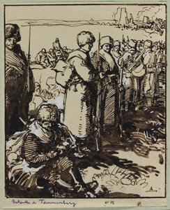 Bataille de Tannenberg by Auguste Louis Lepère