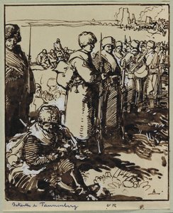 Tannenberg Savaşı, 1914. by Auguste Louis Lepère