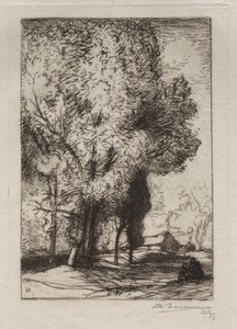 Kavaklarda Bourrine by Auguste Louis Lepère