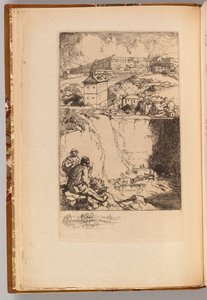 Ağustos Lepère Sergisi Kataloğu: Frontispiece, 1908. by Auguste Louis Lepère