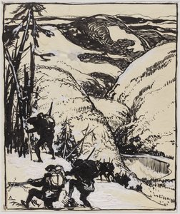 Vosges'de by Auguste Louis Lepère