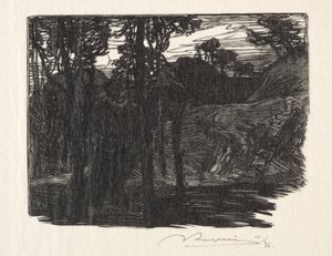 Akşam by Auguste Louis Lepère