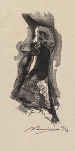 Fontainebleau Ormanı: Yedi Mağara Geçidi by Auguste Louis Lepère