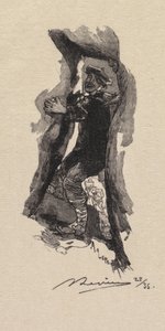 Fontainebleau Ormanı: Yedi Mağara Geçidi La Forêt de Fontainebleau..., 1890. by Auguste Louis Lepère