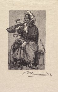 Fontainebleau Ormanı: Yılan Tüccarı Fontainebleau Ormanı: Yılan Tüccarı, 1890. by Auguste Louis Lepère