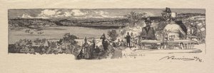 Fontainebleau Ormanı: Solle Vadisi by Auguste Louis Lepère