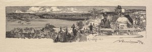 Fontainebleau Ormanı: Solle Vadisi La Forêt de Fontainebleau: La Vallée de la Solle, 1890. by Auguste Louis Lepère