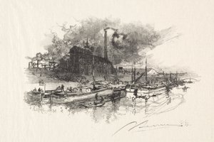 Çamaşır suyu by Auguste Louis Lepère