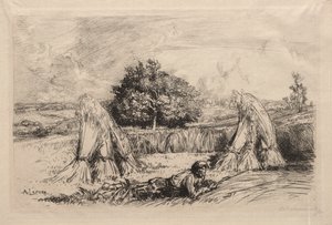 Çavdar Javelles, Crèvecoeur by Auguste Louis Lepère