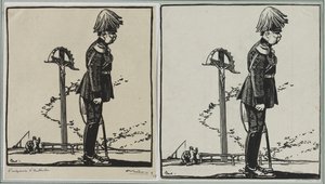LEmpereur dAutriche, 1914. by Auguste Louis Lepère