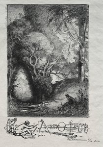 Haziran ayında La Ravine by Auguste Louis Lepère