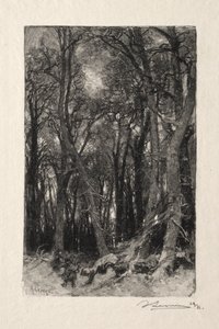 Le Bas Breau. by Auguste Louis Lepère