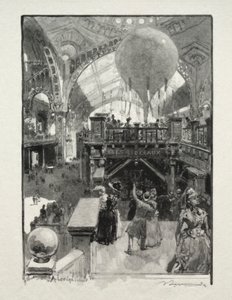 Liberal Sanatlar Sarayı, İç by Auguste Louis Lepère