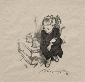 Çocuğun orset var by Auguste Louis Lepère