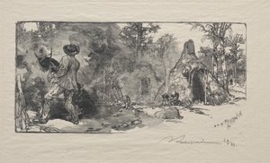 Charbonnieres by Auguste Louis Lepère