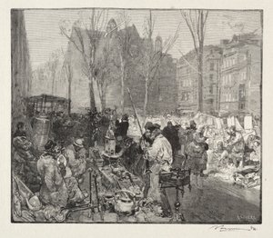 Hurda Pazarı by Auguste Louis Lepère