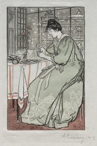 Paris Almanak, 1897: Kış, 1897. by Auguste Louis Lepère