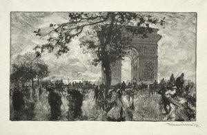 Ahşabın Dönüşü by Auguste Louis Lepère