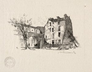 Yoksul Aziz Julian: Presbytery by Auguste Louis Lepère