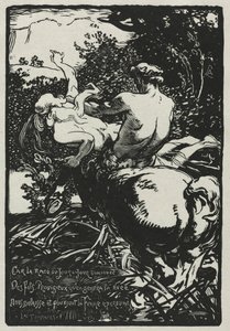 Centaur by Auguste Louis Lepère