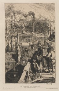 Gobelin Mahallesi by Auguste Louis Lepère