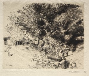 Çukur, 1911. by Auguste Louis Lepère