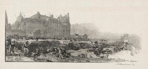 Eski Sorbonne. by Auguste Louis Lepère