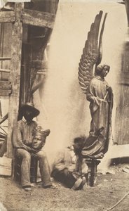 [Tutku Meleği, Sainte-Chapelle, Paris], 1853-1854.