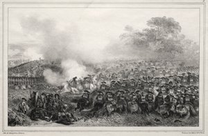1835 albümü: Kare gömme... by Auguste Raffet