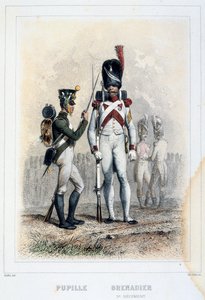 Grenadier ve 3. Alayın Öğrencisi, 1859.