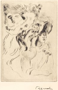 Şapka Pimi by Auguste Renoir