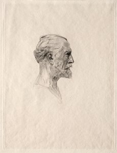 Antonin Proust, 1885. by Auguste Rodin