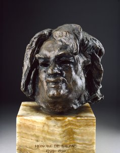 Balzac, Son Çalışmadan Önce Baş (bronz)