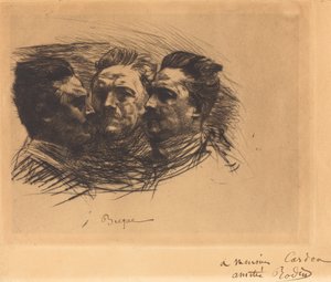 Henry Becque by Auguste Rodin