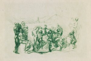 La Ronde, c.1883-84 by Auguste Rodin