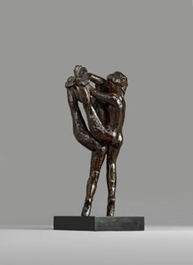 Pas de deux B, c.1911 by Auguste Rodin