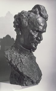 Portrait bust of Henri Rochefort (1830-1913) journalist and founder of the newspaper 