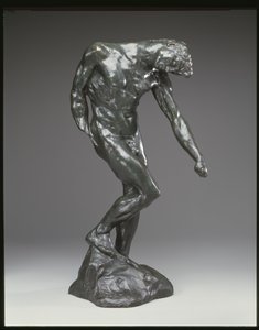 Gölge veya "Cehennemin Kapıları"ndan Adem by Auguste Rodin