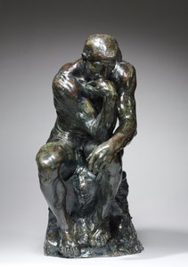Düşünür, c.1880 by Auguste Rodin