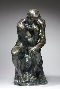 Düşünür, c. 1880. by Auguste Rodin
