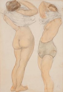 İki Rakam, n.d. by Auguste Rodin