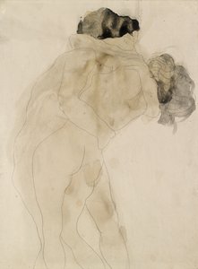 İki kucaklayan figür, c1900 by Auguste Rodin