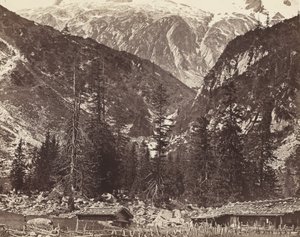 Chalet de Handeck, Hasli Vadisi, Bern Kantonu, İsviçre, c. 1860
