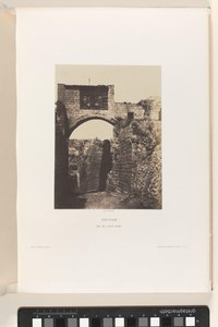 Boog van Bakın Adam, Jeruzalem Kudüs. Arc de l