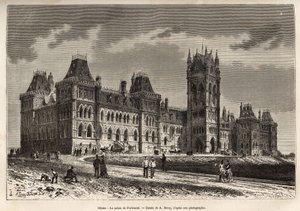 1859 ve 1876 yılları arasında inşa edilen Ottawa