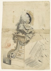 Gerard van Swieten'in portresi by Augustin Cipps