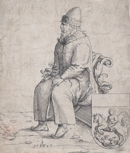 Basil Basilius, Rusya Büyük Dükü, 1547. by Augustin Hirschvogel